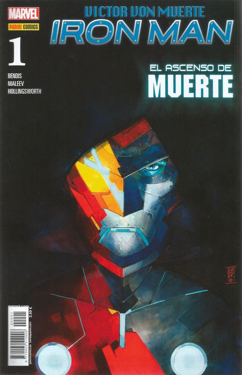 Portada ampliada de IRON MAN