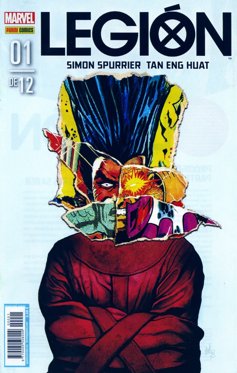 Portada ampliada de LEGION