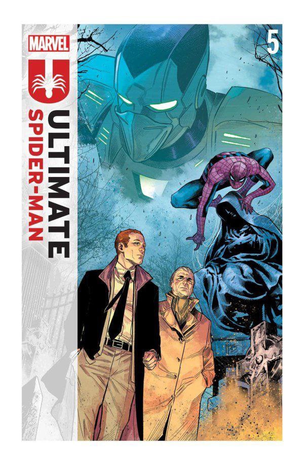 Portada ampliada de ULTIMATE SPIDER-MAN