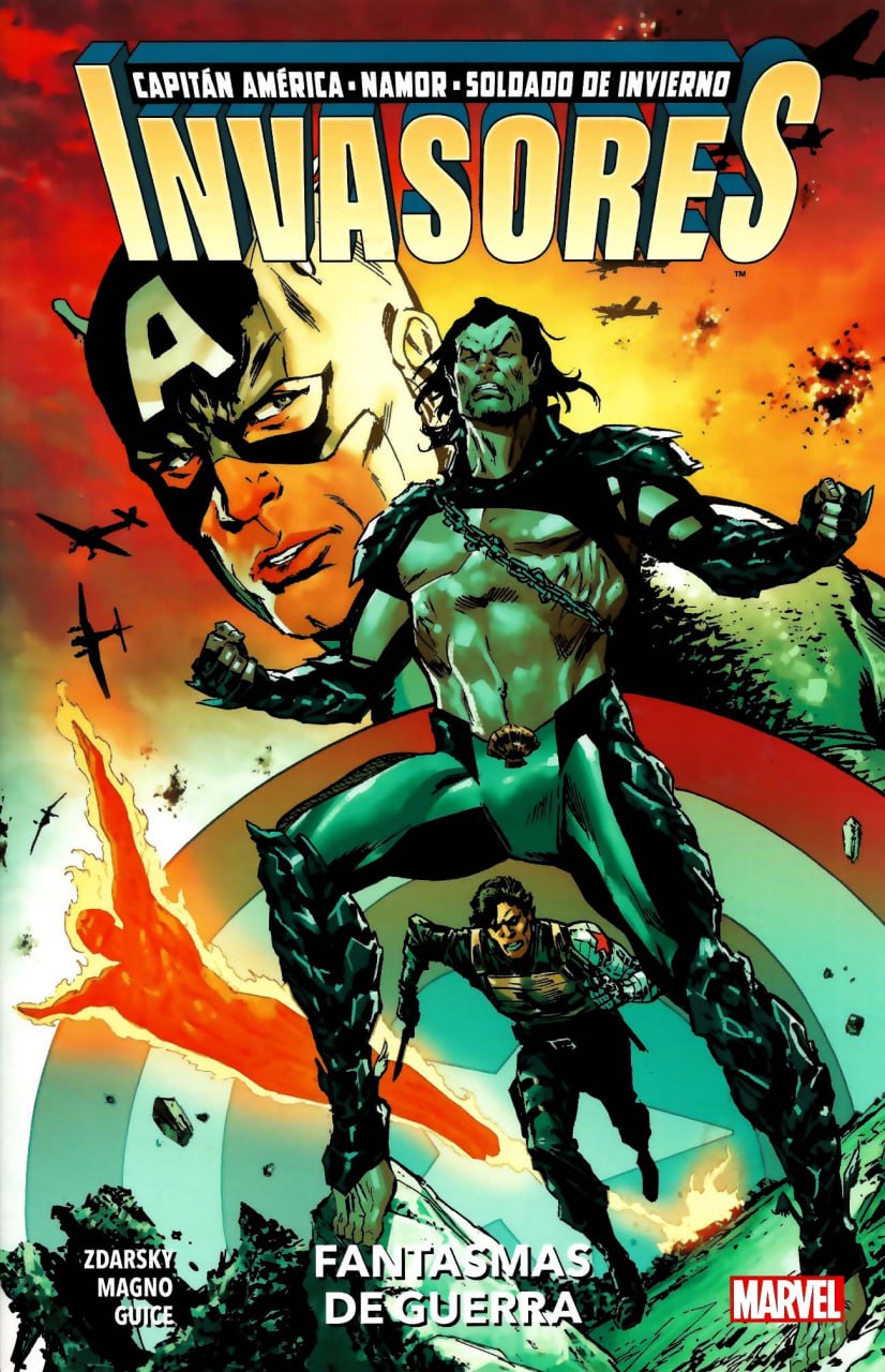 Portada ampliada de Invasores
