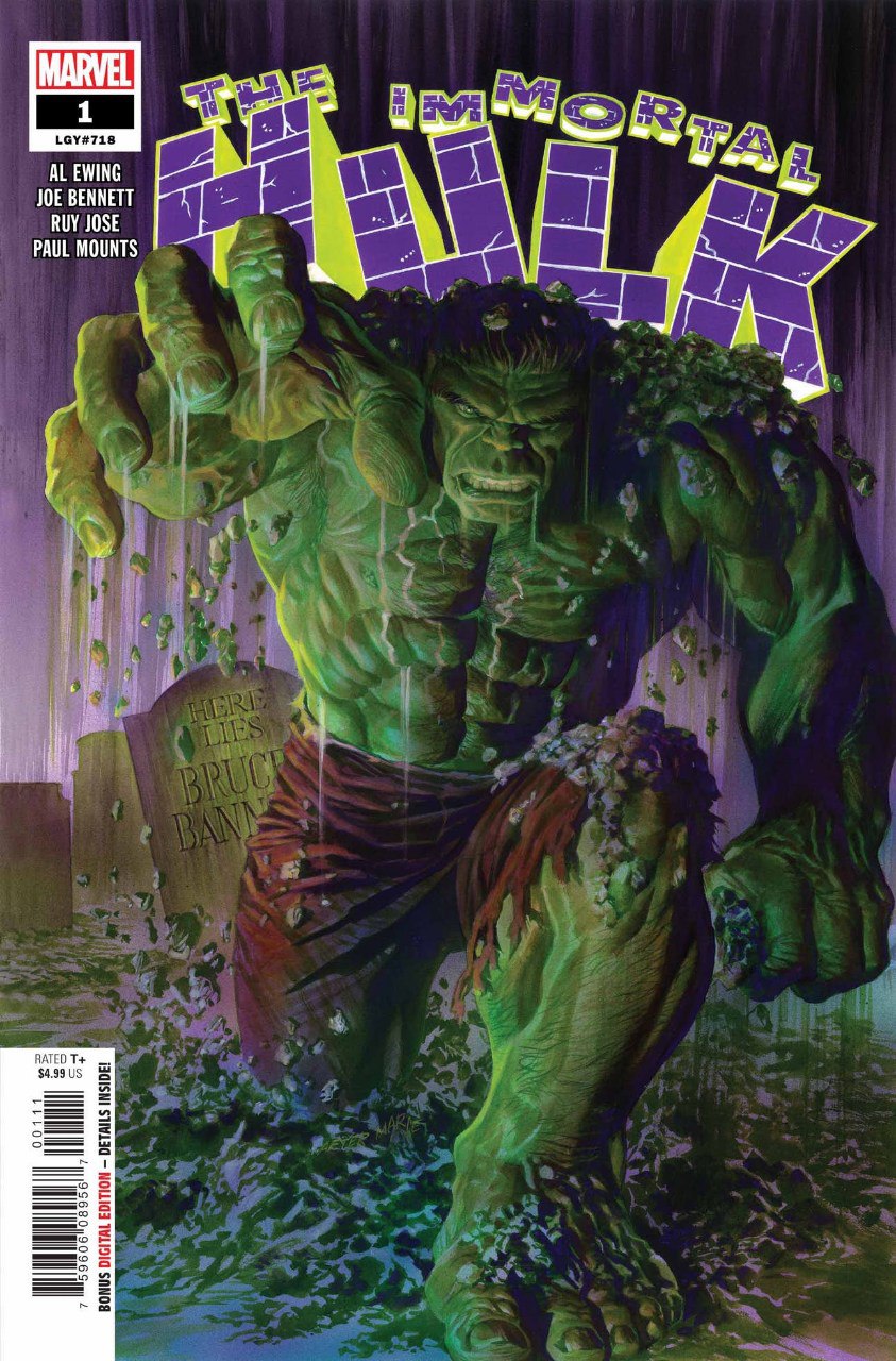 Portada ampliada de THE IMMORTAL HULK