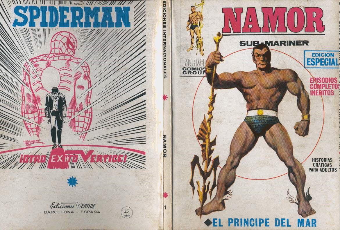 Portada ampliada de NAMOR
