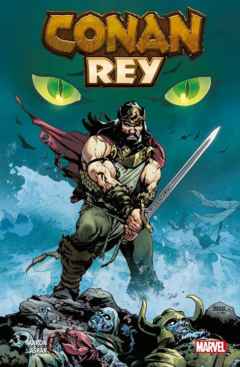 Portada ampliada de CONAN REY