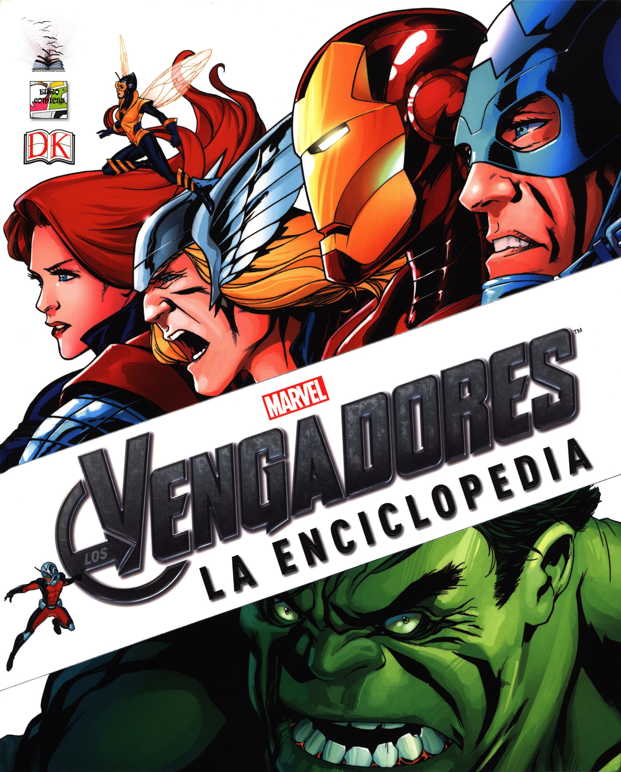 Portada ampliada de Vengadores La Enciclopedia