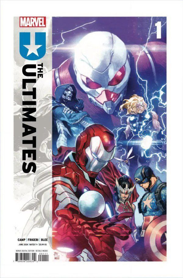 Portada ampliada de The Ultimates