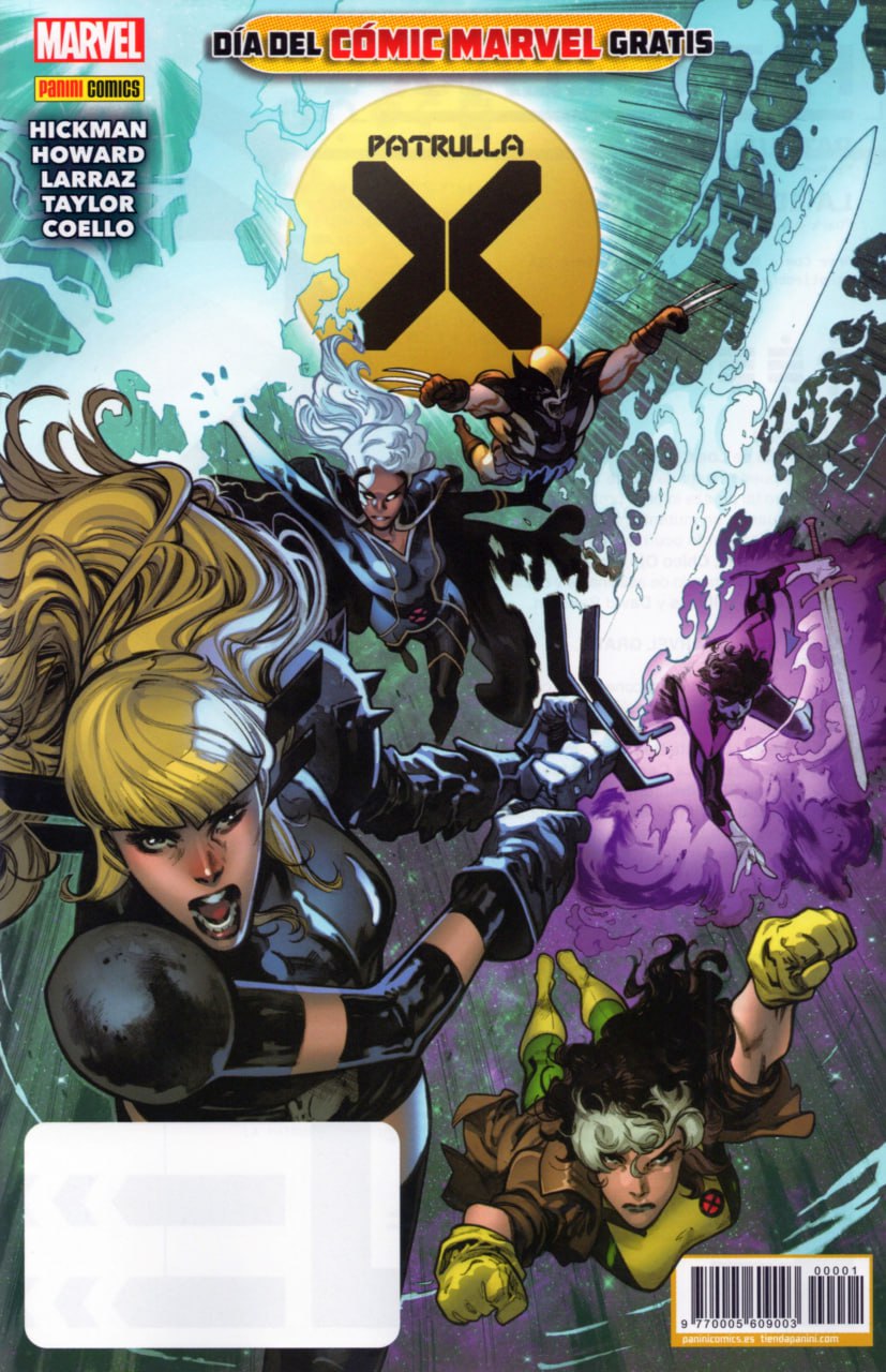 Portada ampliada de Día del Cómic Marvel Gratis