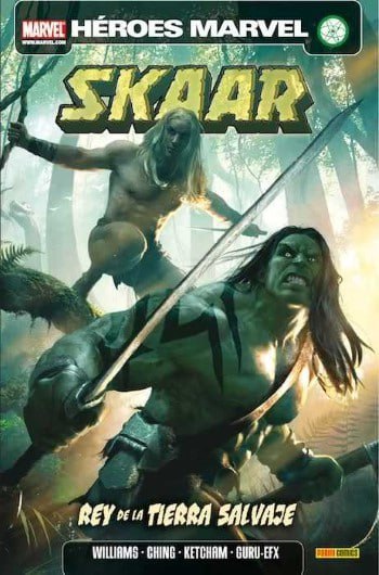 Portada ampliada de SKAAR