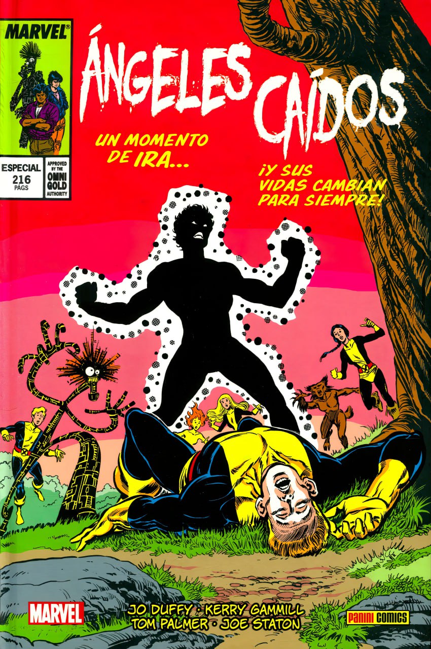 Portada ampliada de Ángeles Caídos