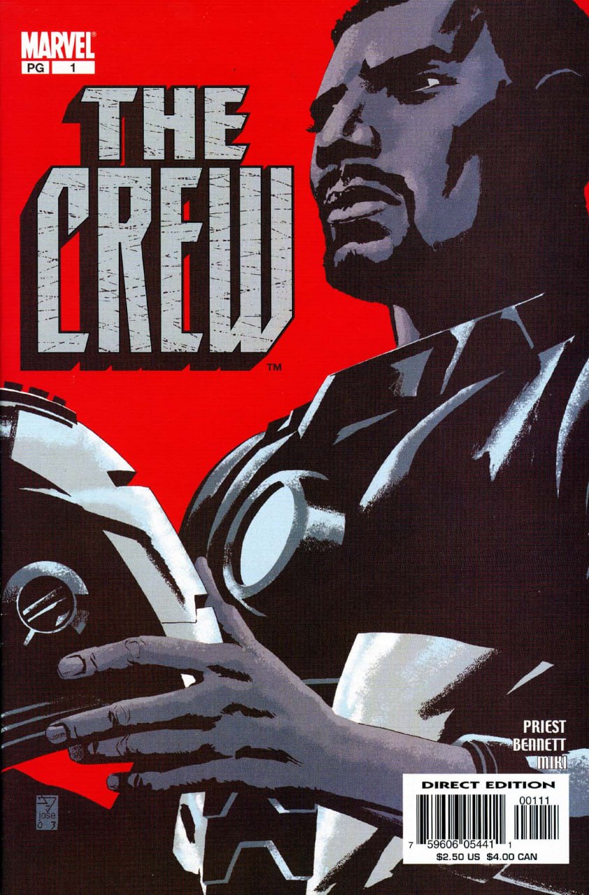 Portada ampliada de THE CREW