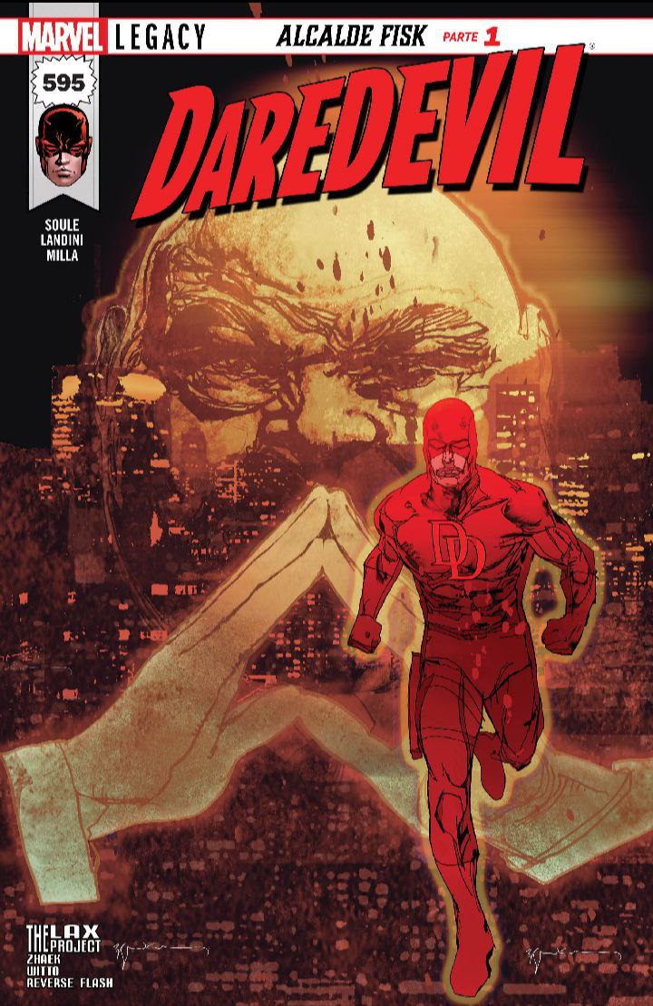 Portada ampliada de DAREDEVIL