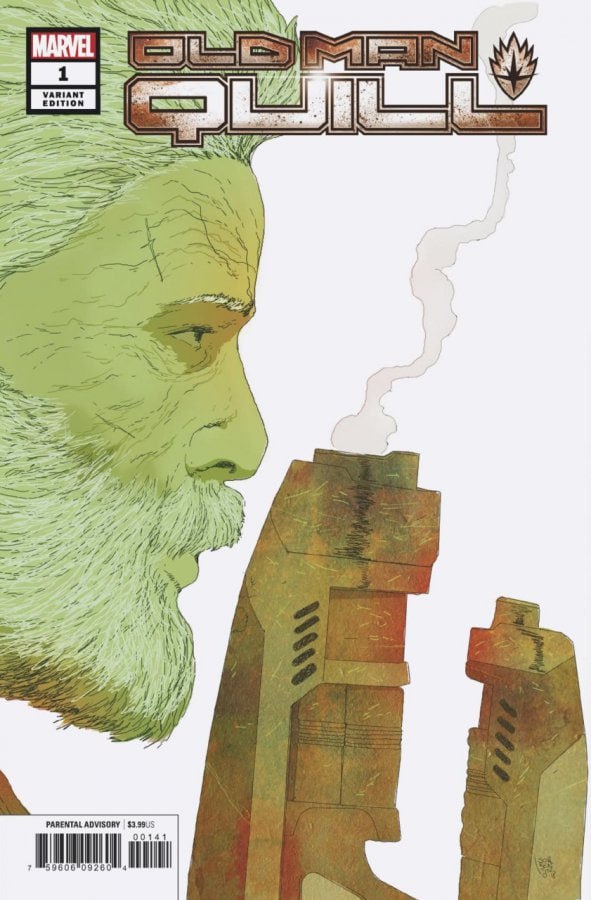 Portada ampliada de Old Man Quill