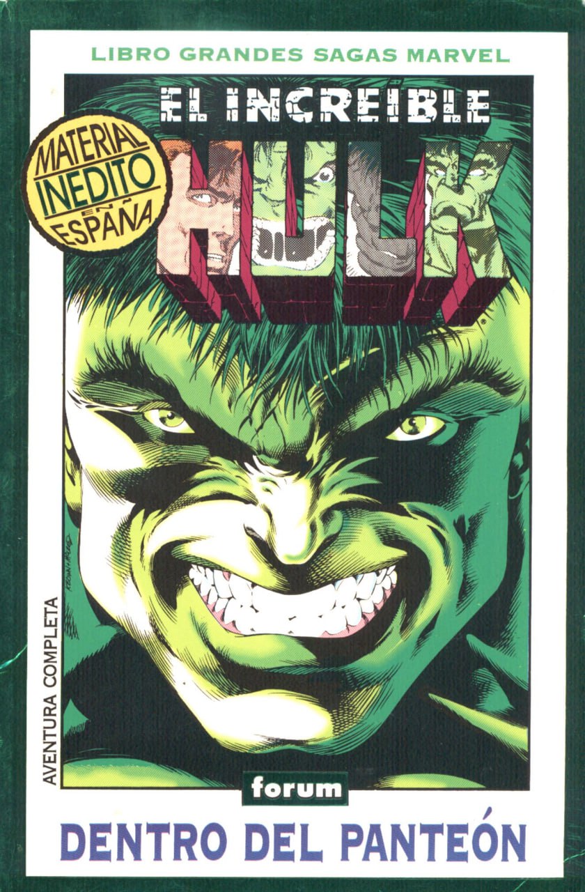 Portada ampliada de EL INCREIBLE HULK
