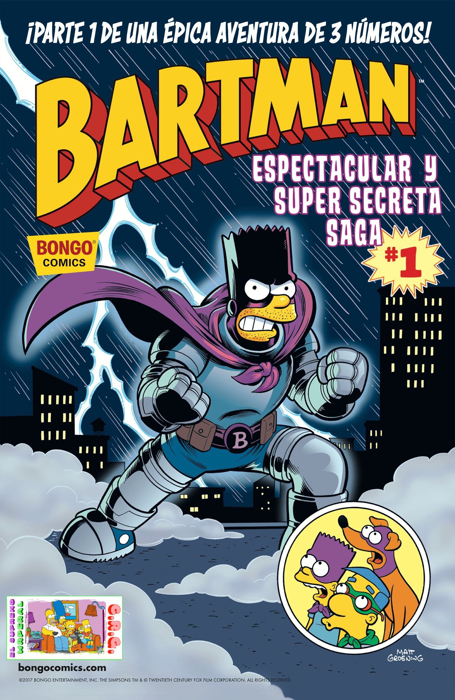 Portada ampliada de BARTMAN