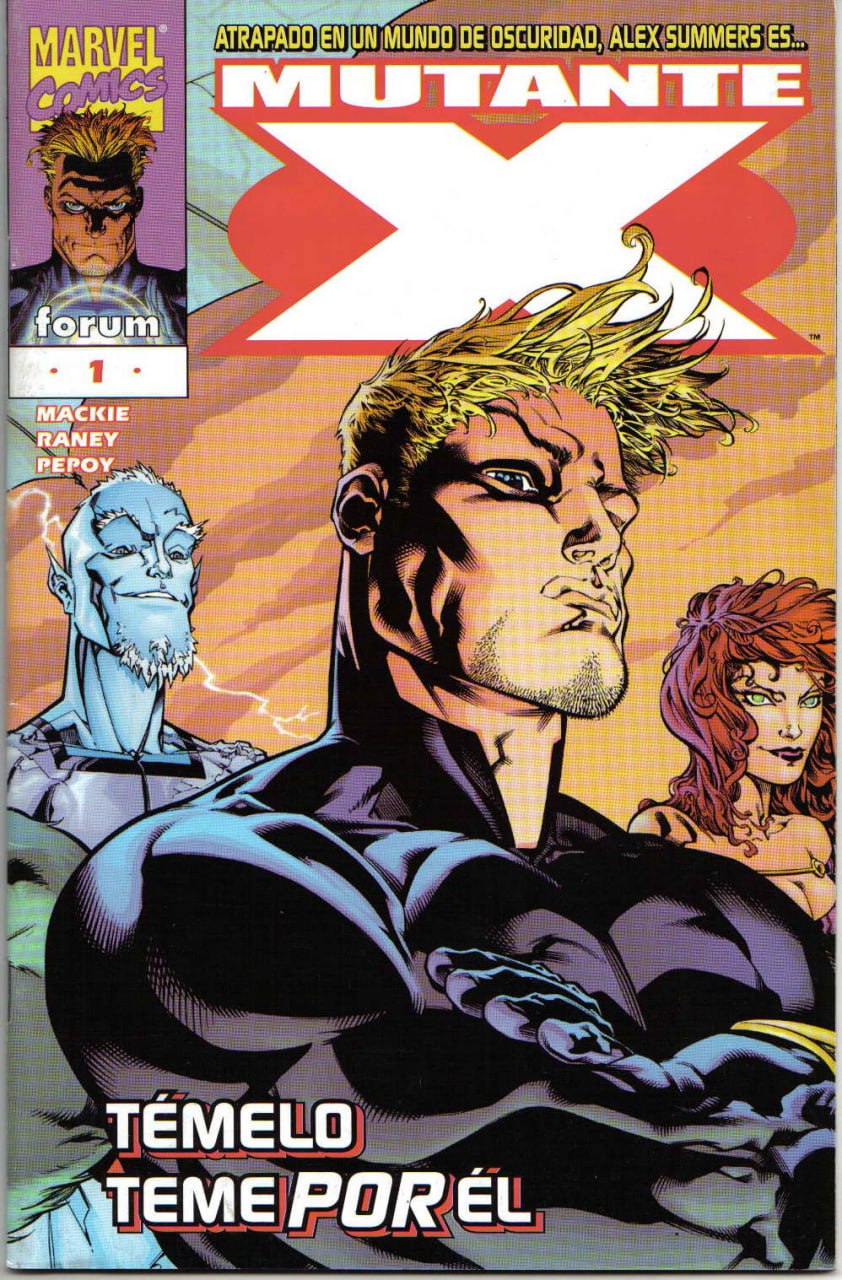 Portada ampliada de Mutante X