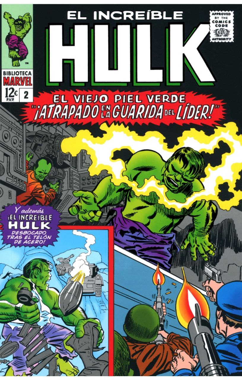 Portada ampliada de EL INCREÍBLE HULK