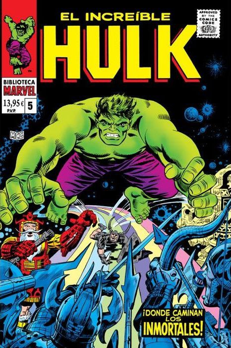 Portada ampliada de EL INCREÍBLE HULK