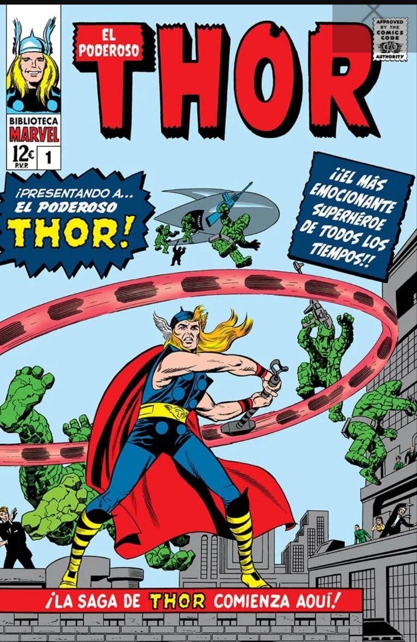 Portada ampliada de THOR