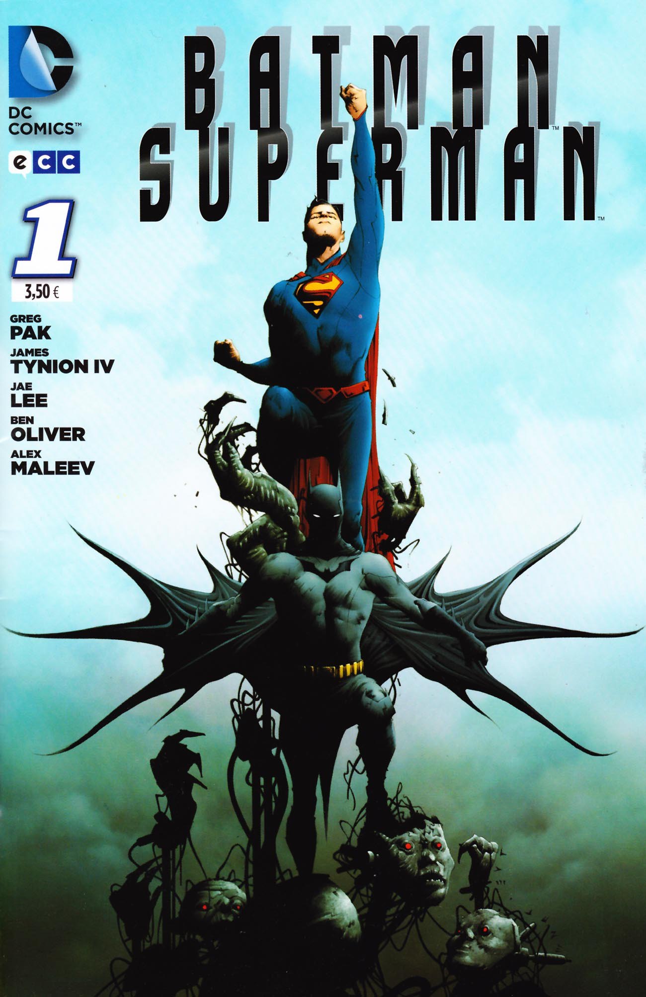 Portada ampliada de BATMAN SUPERMAN