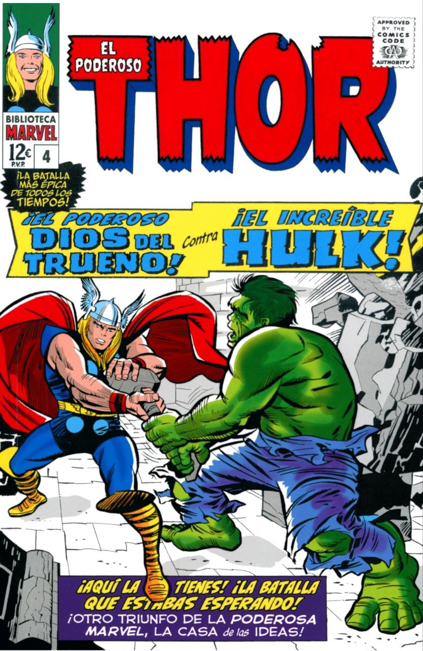 Portada ampliada de EL PODEROSO THOR
