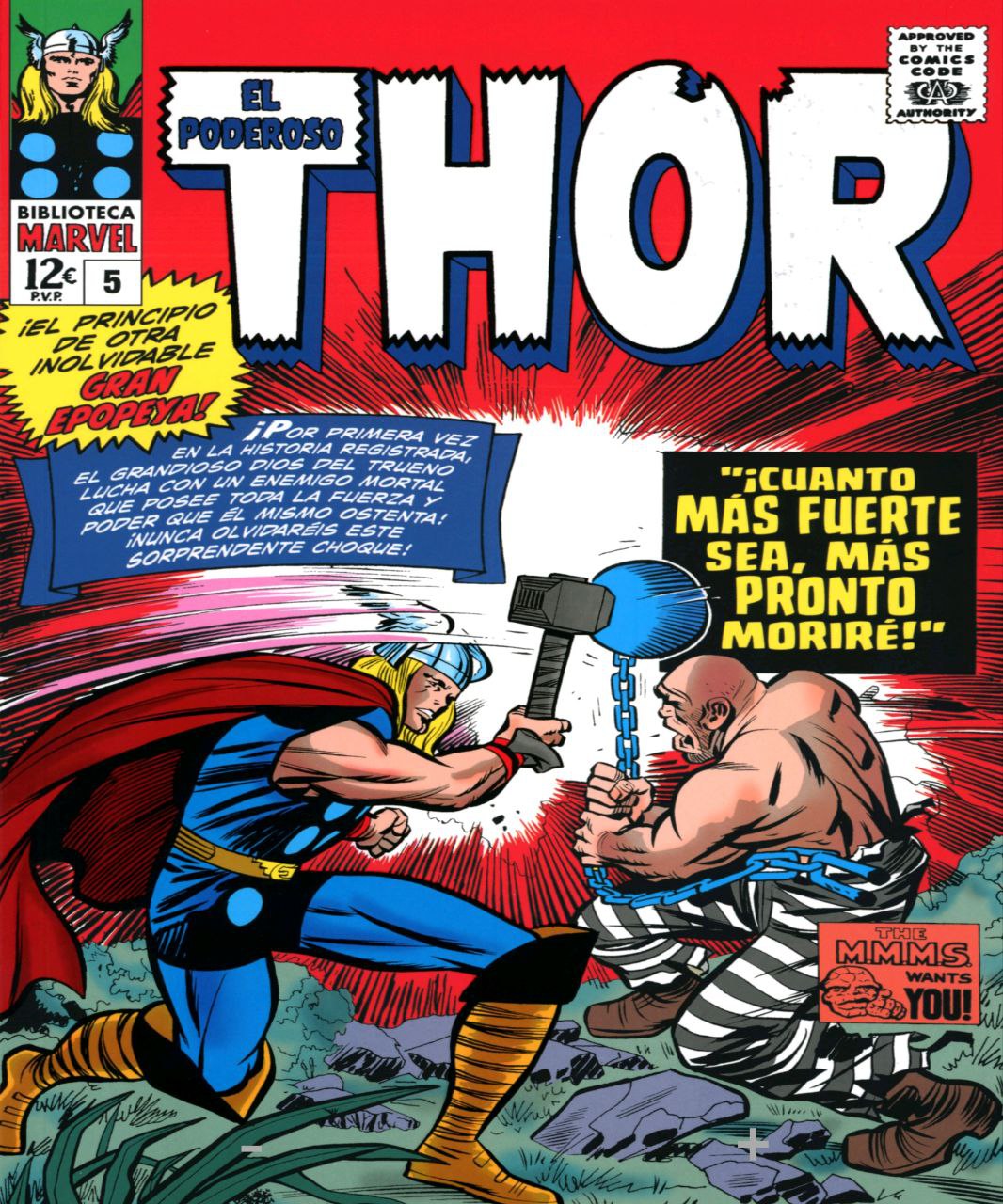 Portada ampliada de THOR