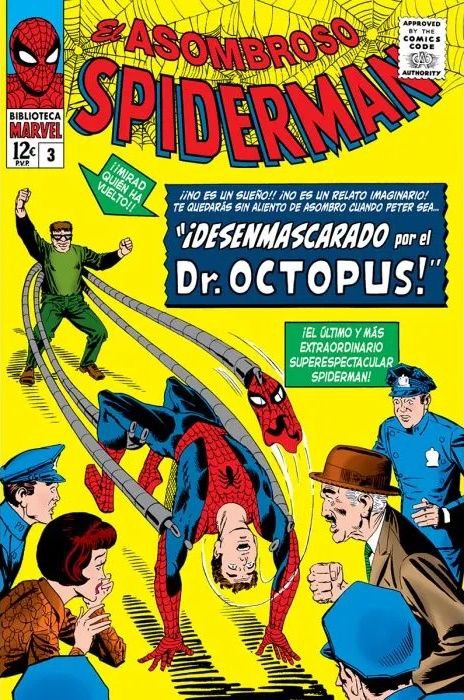 Portada ampliada de El Asombroso Spiderman