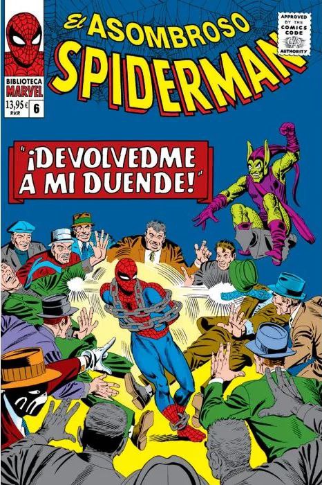 Portada ampliada de El Asombroso Spiderman