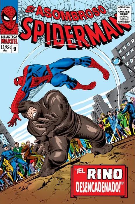 Portada ampliada de Asombroso Spiderman