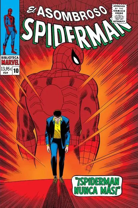 Portada ampliada de El Asombroso Spiderman
