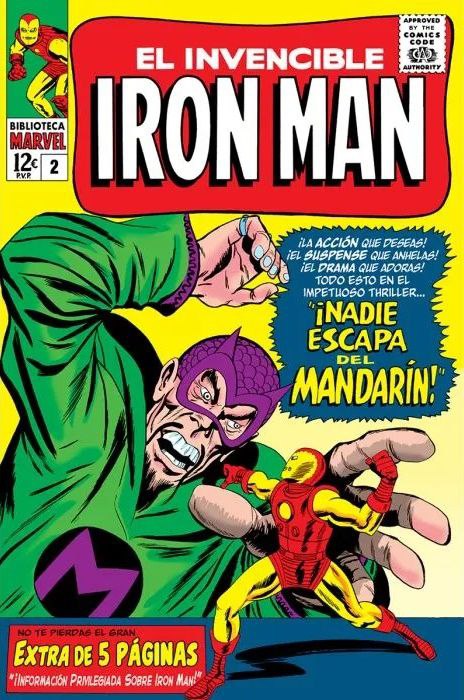 Portada ampliada de EL INVENCIBLE IRON MAN