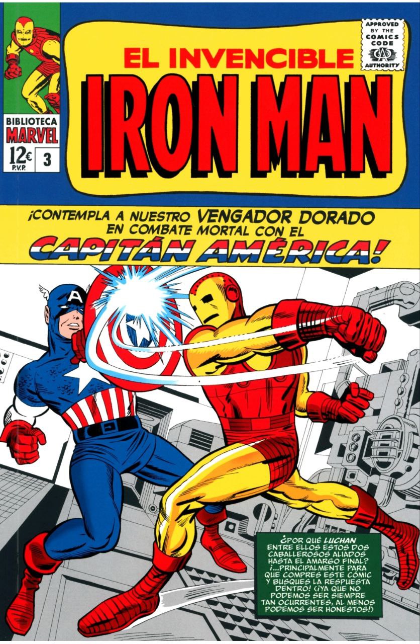 Portada ampliada de EL INVENCIBLE IRON MAN