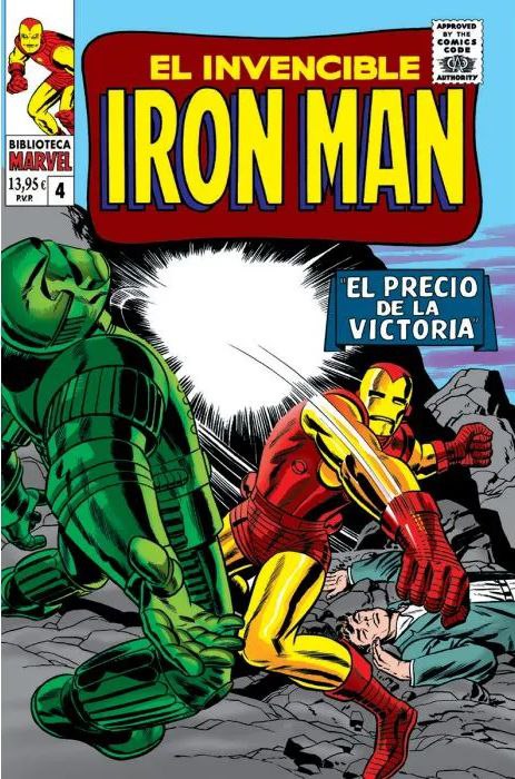Portada ampliada de EL INVENCIBLE IRON MAN
