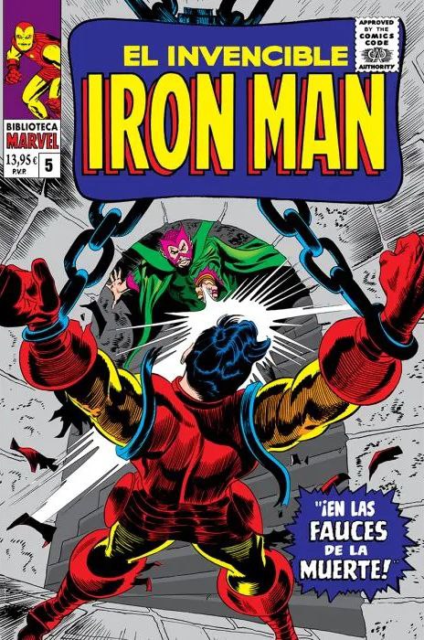 Portada ampliada de EL INVENCIBLE IRON MAN