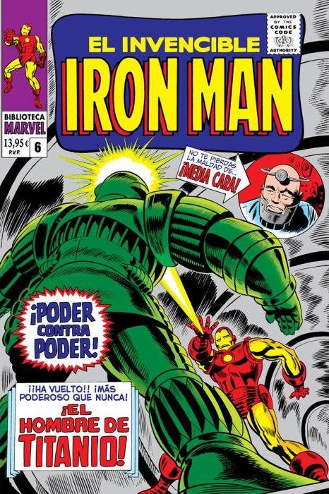 Portada ampliada de EL INVENCIBLE IRON MAN