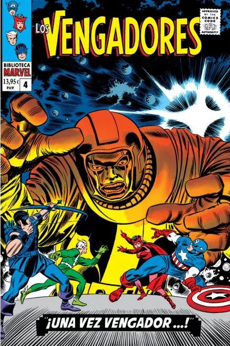 Portada ampliada de Los Vengadores