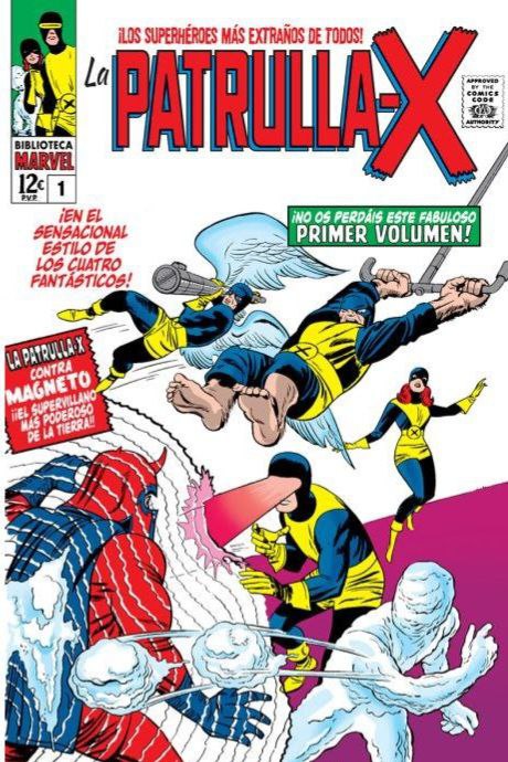 Portada ampliada de La PATRULLA-X
