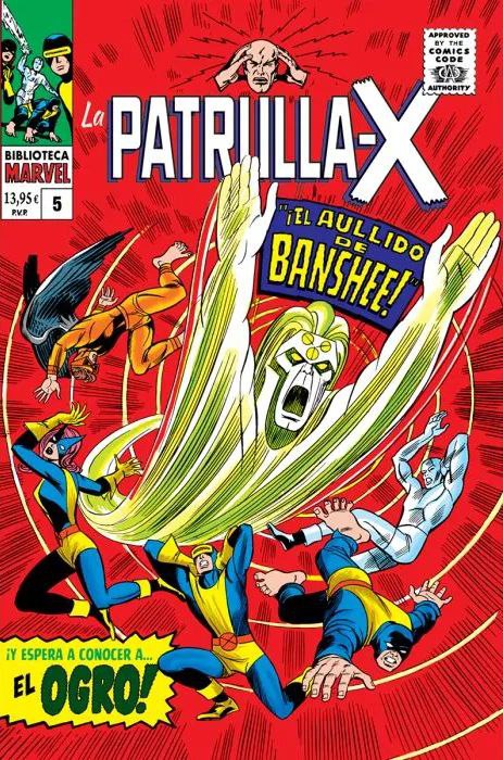 Portada ampliada de La Patrulla-X