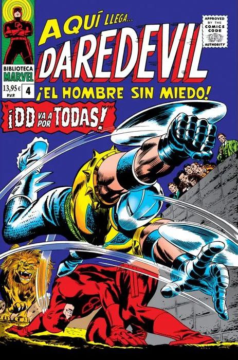 Portada ampliada de Daredevil