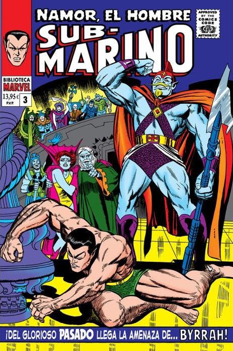 Portada ampliada de Namor, el hombre sub-marino