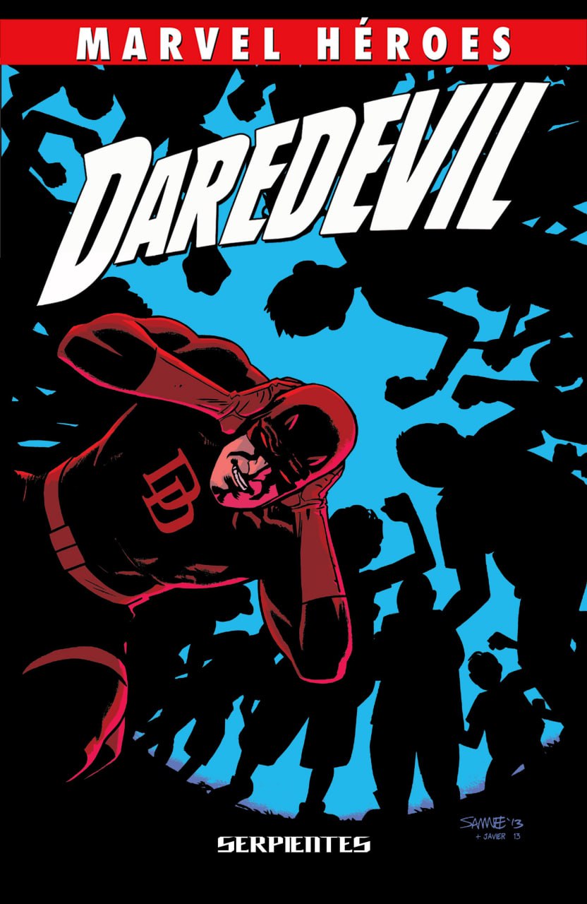 Portada ampliada de Daredevil - Serpiente Autor/es: Mark Waid, Javier Rodriguez, Matteo Scalera Fecha de lanzamiento: 2013 Páginas: 140 Cont