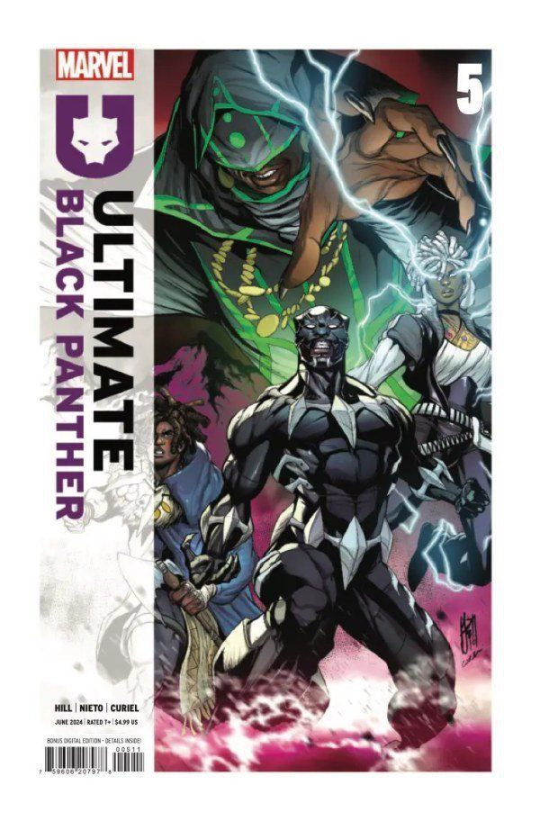 Portada ampliada de ULTIMATE BLACK PANTHER