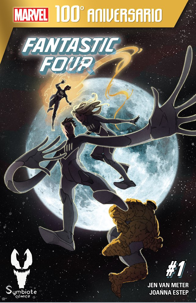 Portada ampliada de FANTASTIC FOUR