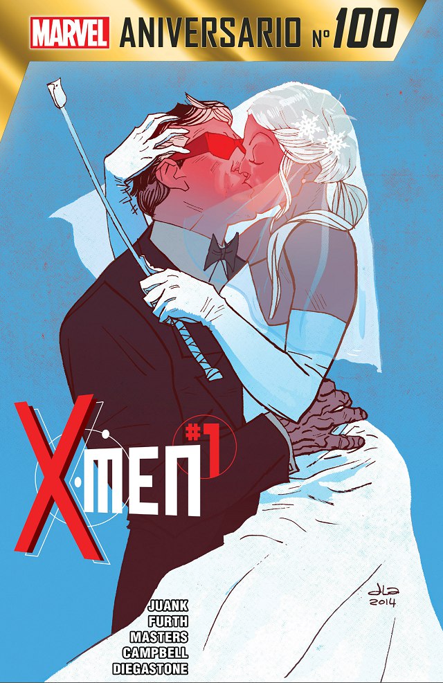 Portada ampliada de X-MEN #1