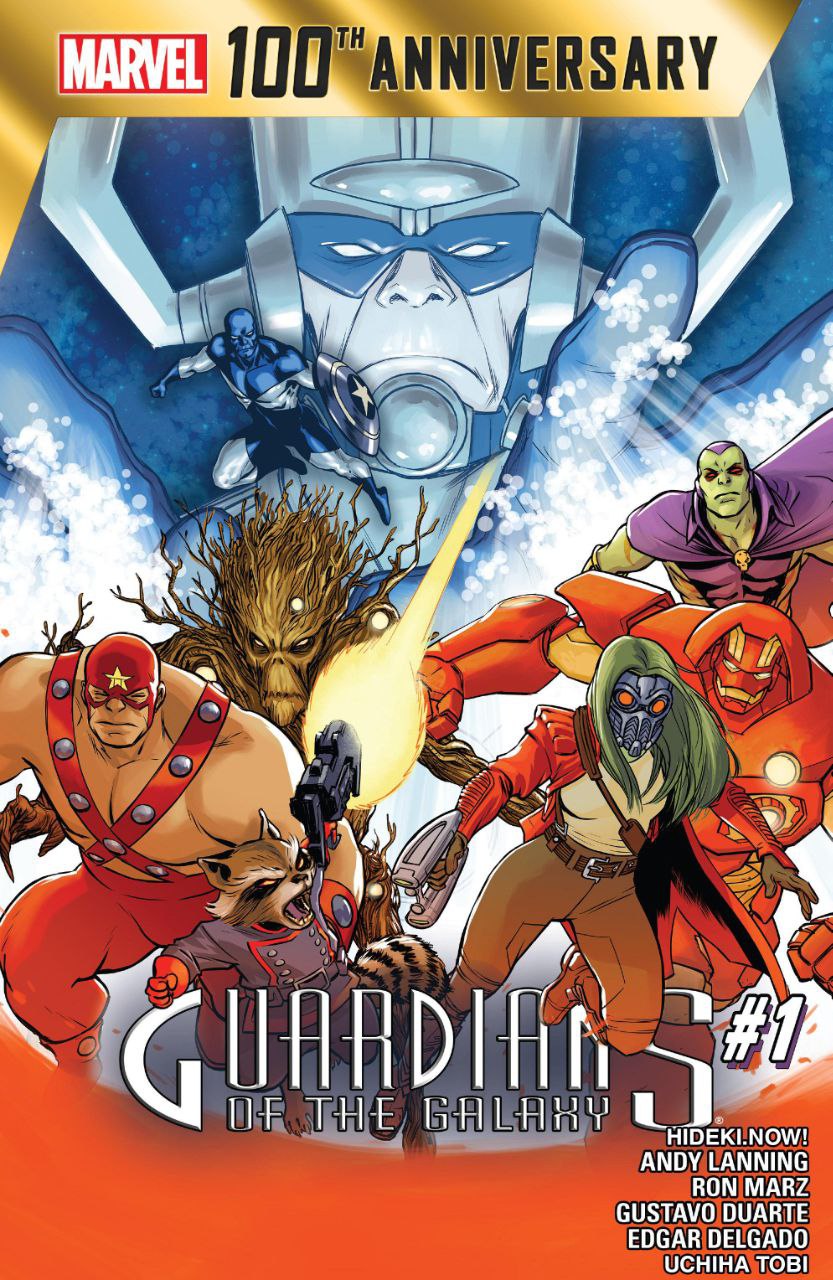Portada ampliada de GUARDIANS OF THE GALAXY