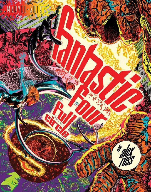 Portada ampliada de Fantastic Four Full Circle