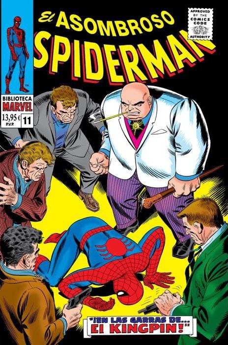 Portada ampliada de El Asombroso Spiderman