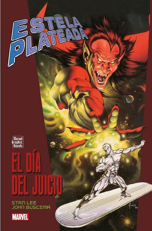 Portada ampliada de Estela Plateada: El Día del Juicio