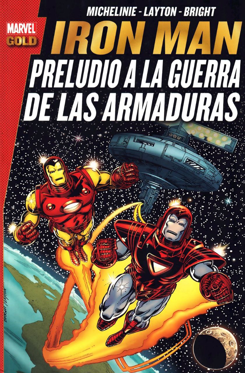 Portada ampliada de IRON MAN PRELUDIO A LA GUERRA DE LAS ARMADURAS