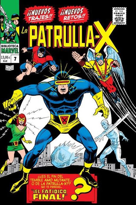 Portada ampliada de La PATRULLA-X