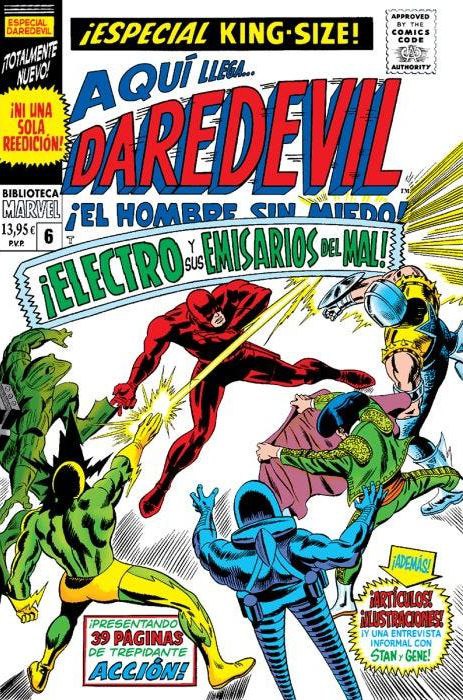 Portada ampliada de Daredevil