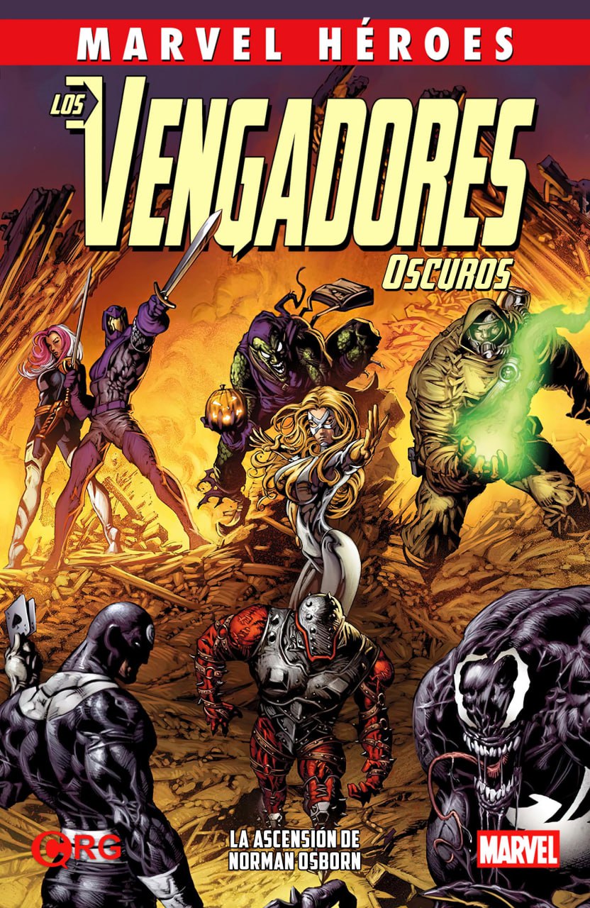 Portada ampliada de Los Vengadores Oscuros - La ascensión de Norman Osborn Autor/es: Warren Ellis, Marc Guggengheim, Mike Deodato Jr, Leinil
